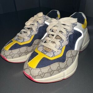 Gucci Rhyton Supreme Sneakers - Multicolored